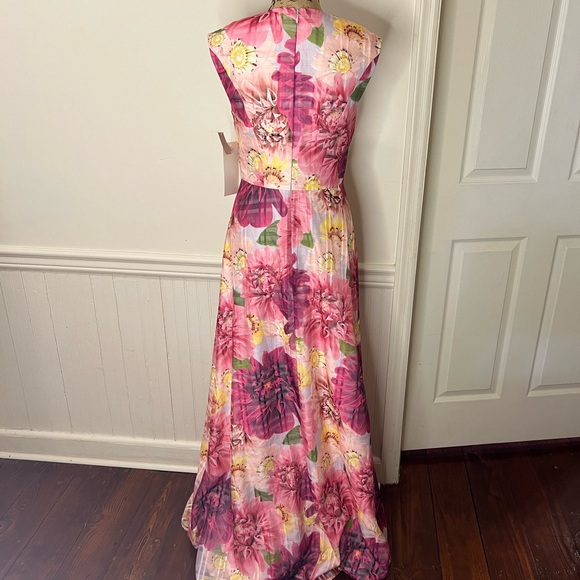 Kay Unger New York NWT size 0-2 floral pockets - Picture 7 of 9